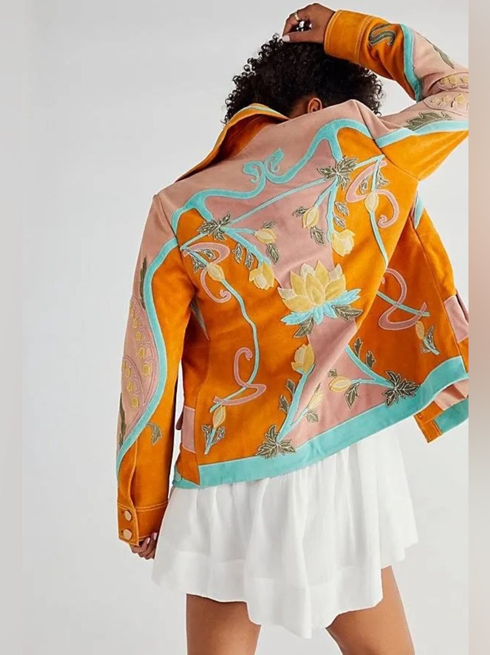 FREE PEOPLE LOVE LOTUS JACKET SIZE XS NWT - Picture 2 of 6